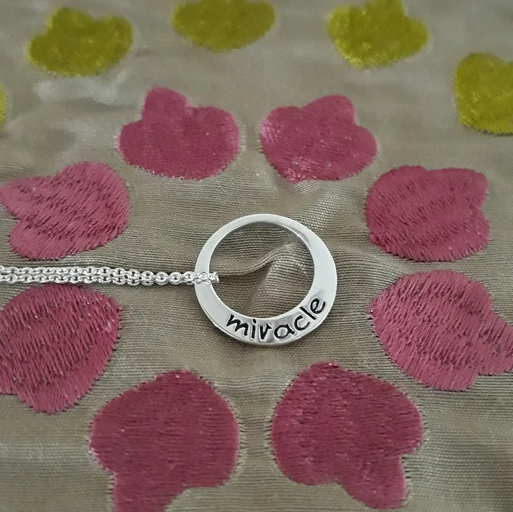 *Miracle sterling silver necklace